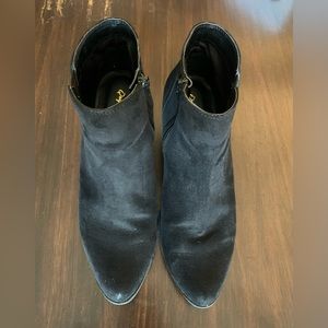 Qupid Heeled Black Boots